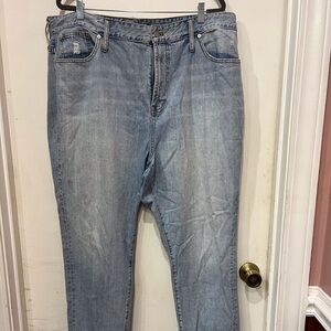 Madewell Light Wash Ankle Jeans